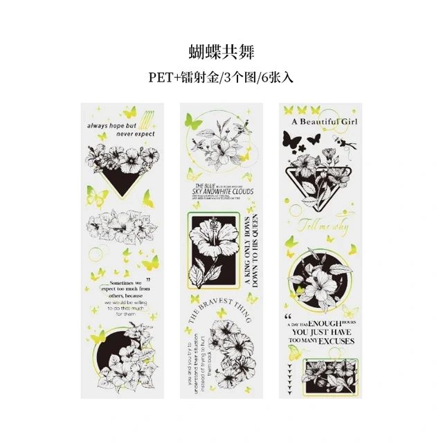 Blooming Season PET Stickers