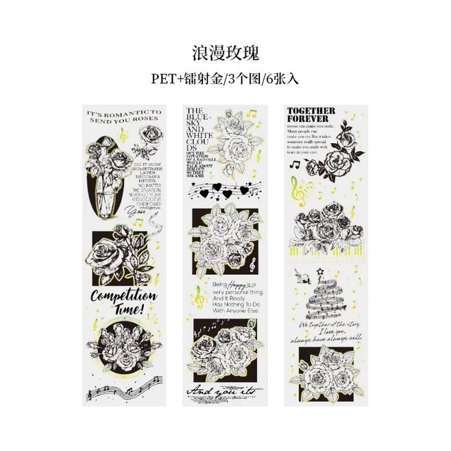 Blooming Season PET Stickers
