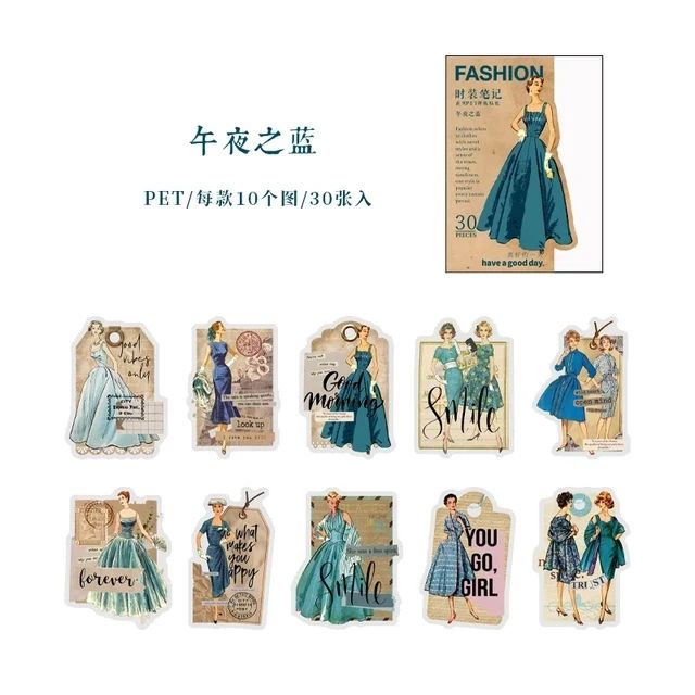 Fashion PET Stickers