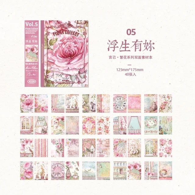 Flora Collect Series Notepaper