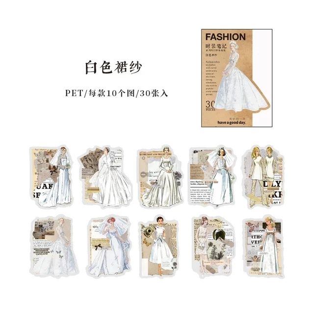 Fashion PET Stickers
