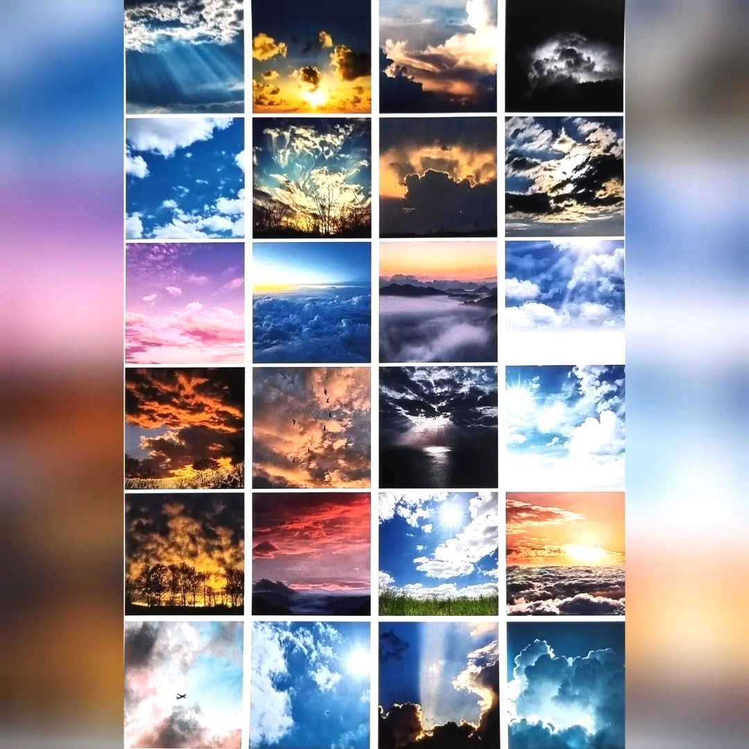 Sticker Sheets - Clouds Theme