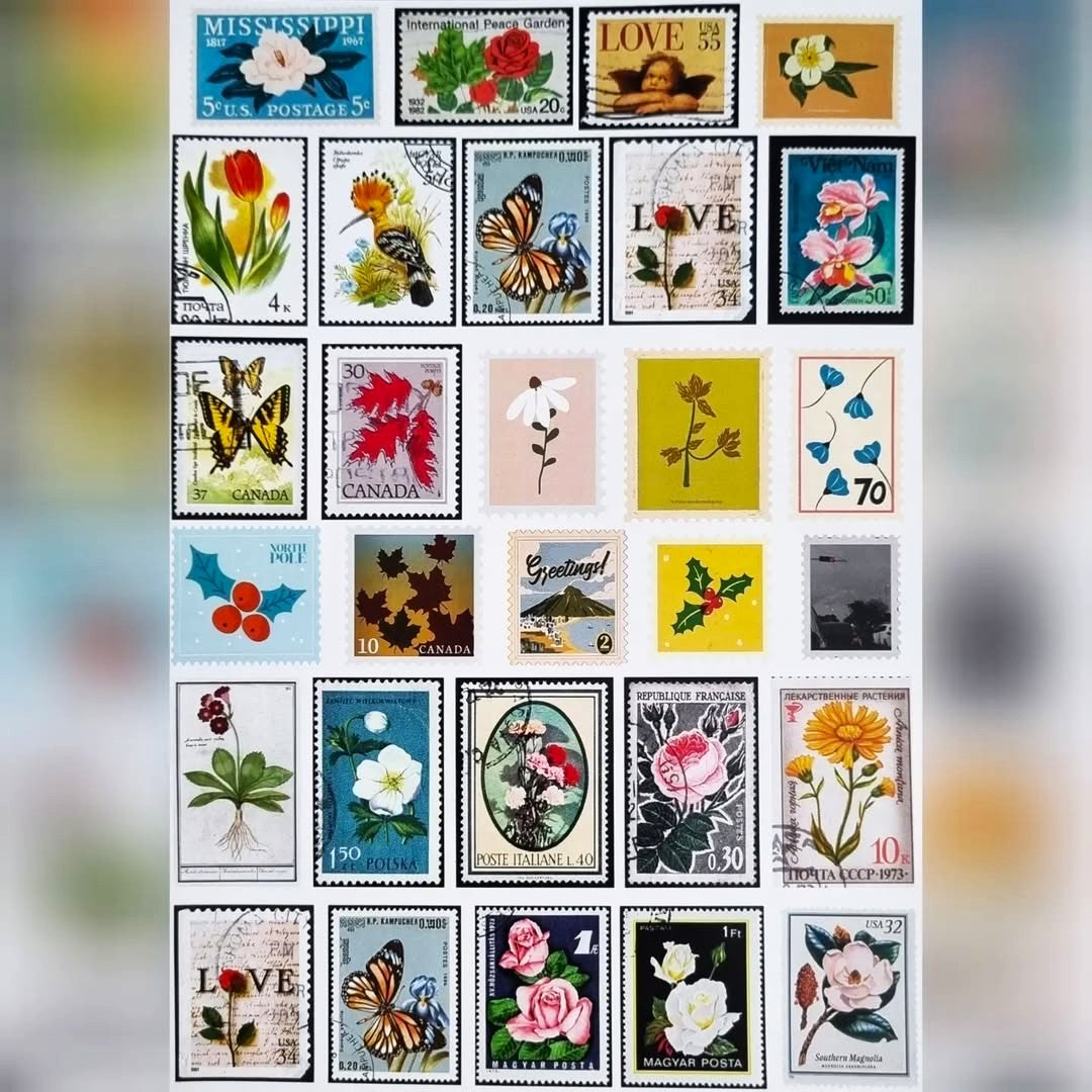 Sticker Sheets - Vintage Ticket Theme