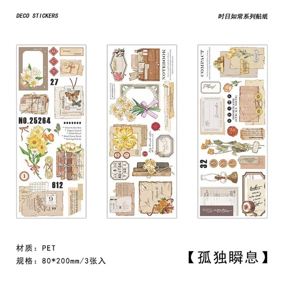 Journal PET Stickers