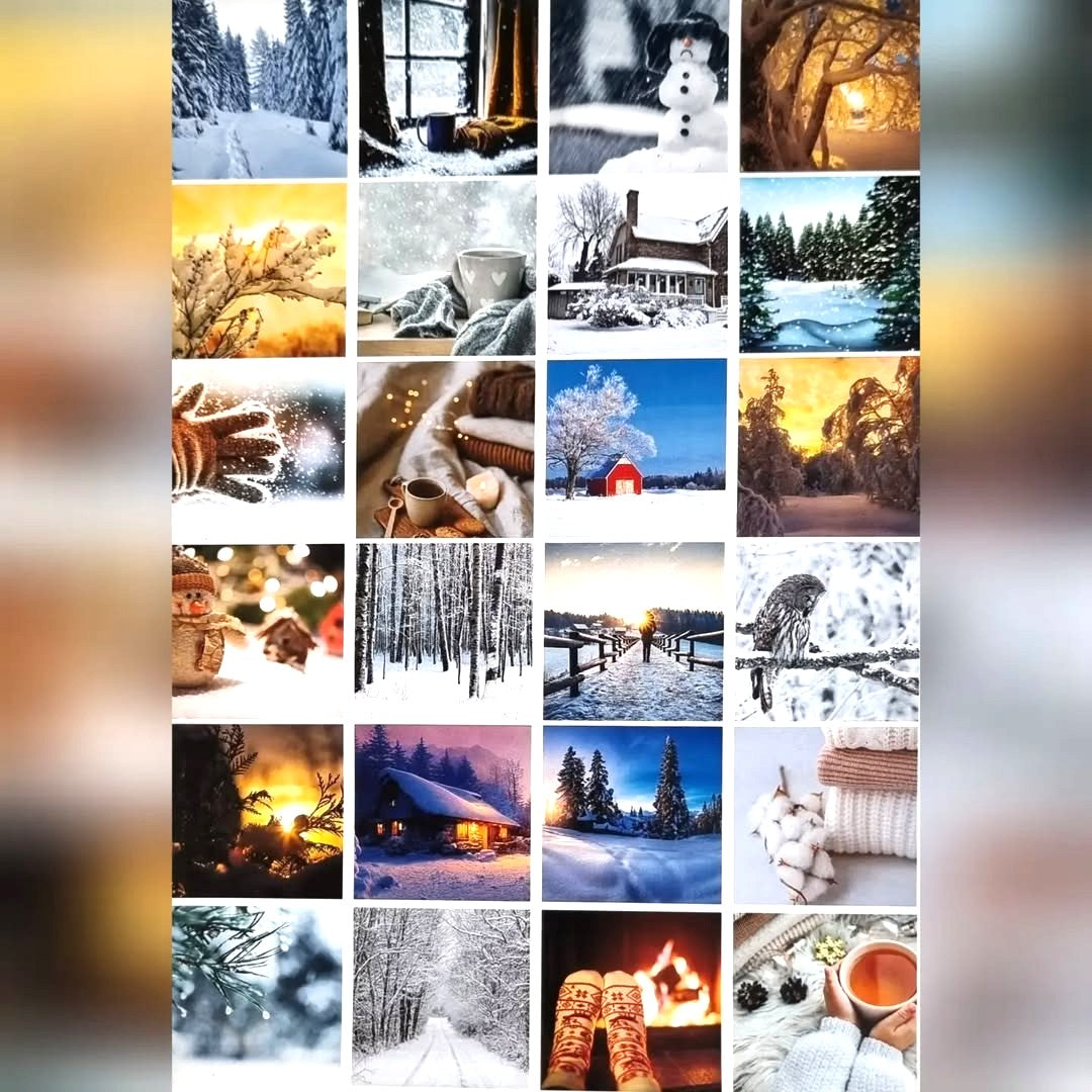 Sticker Sheets - Winter Theme