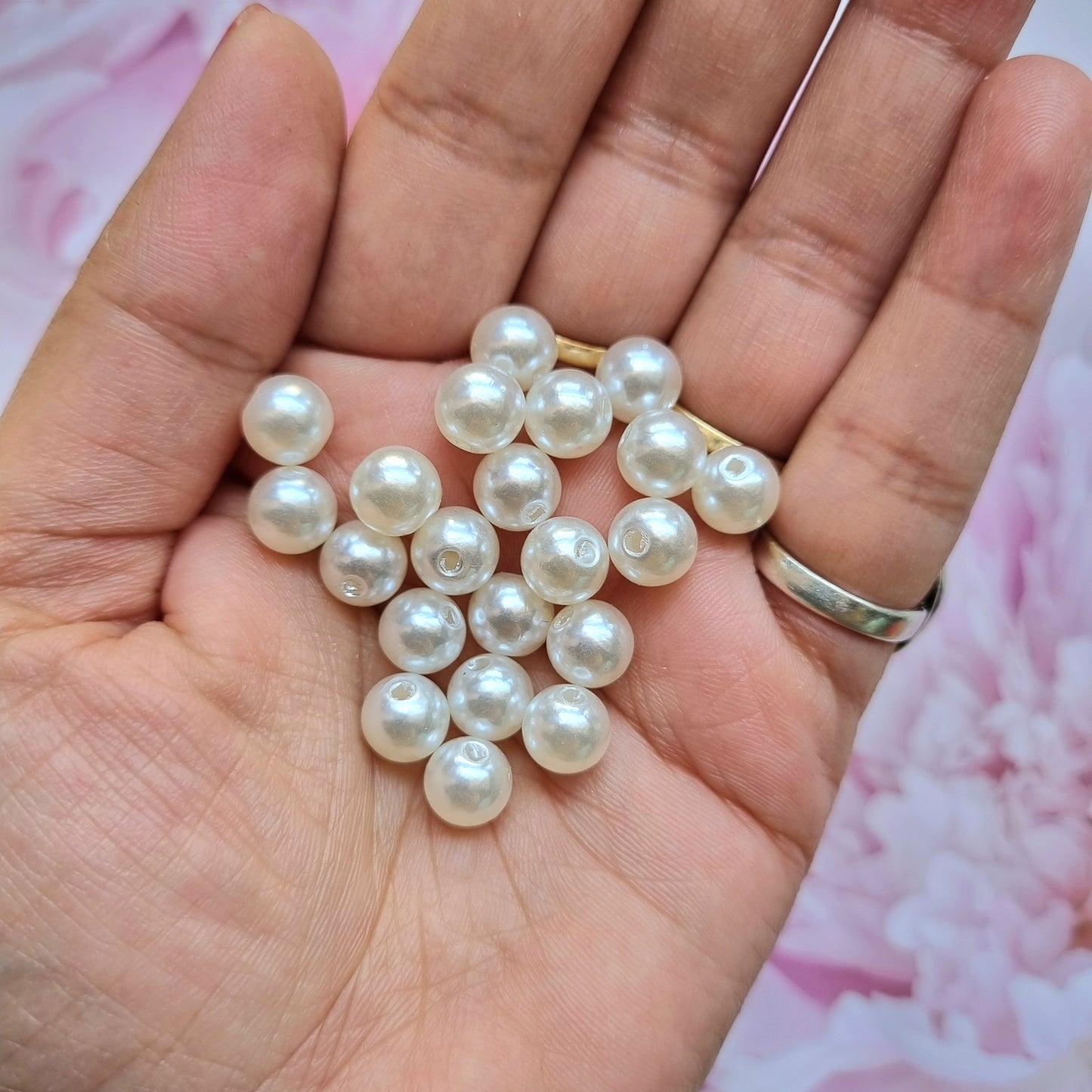 Acrylic Beads - Double Coated Pearl