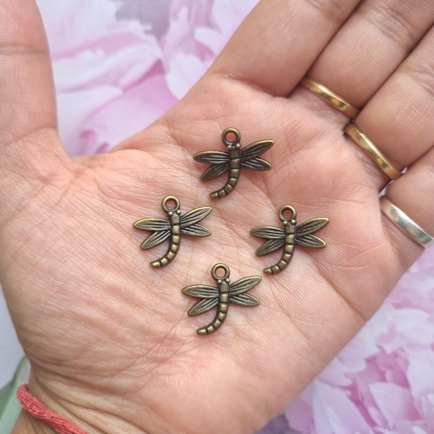 Antique Metal Charms - Fly