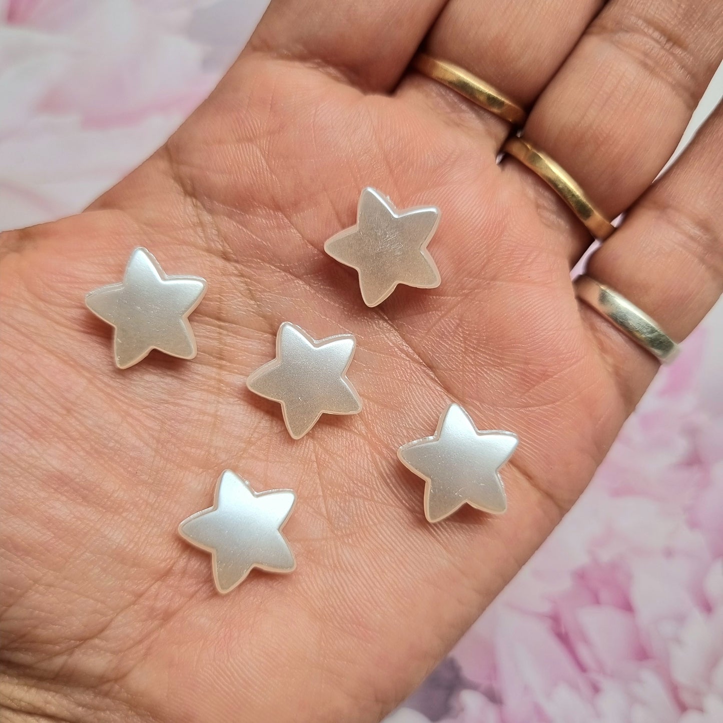 Acrylic Pearl Stars (Large)