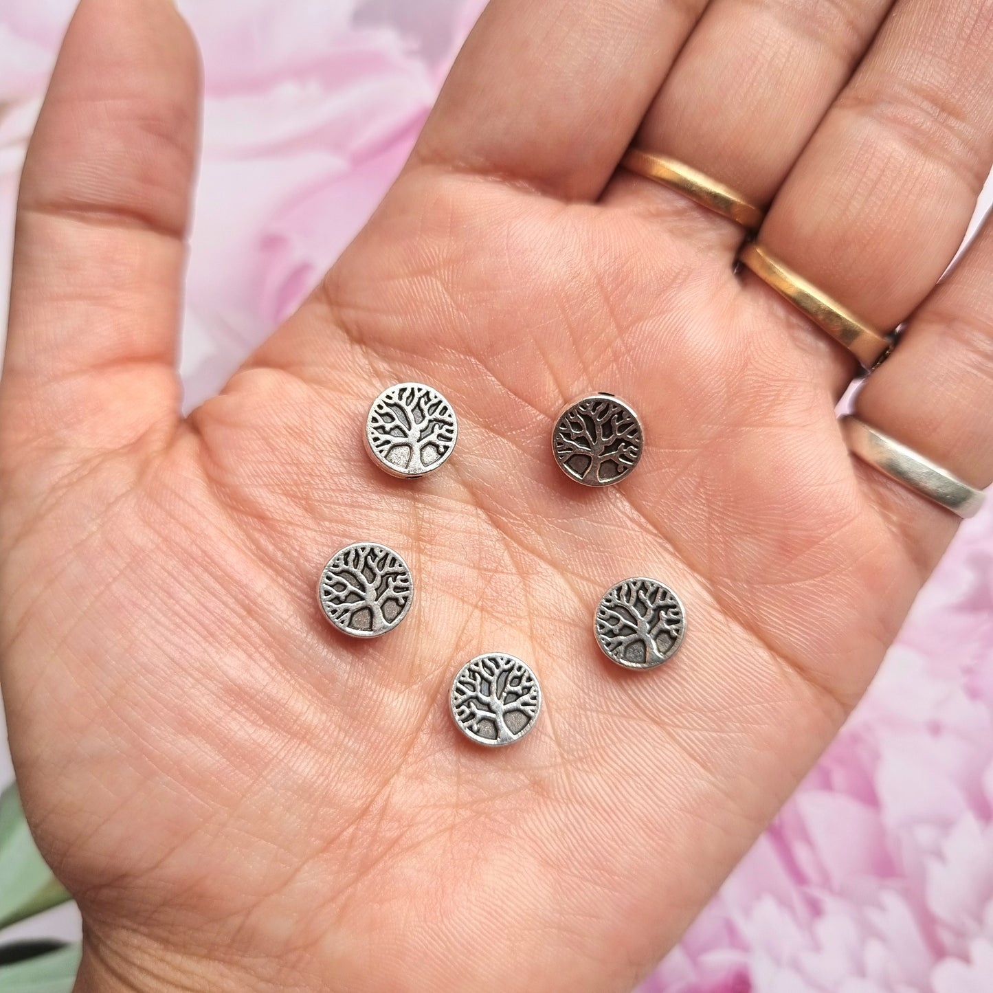 Silver Metal Charms - Tree of Life