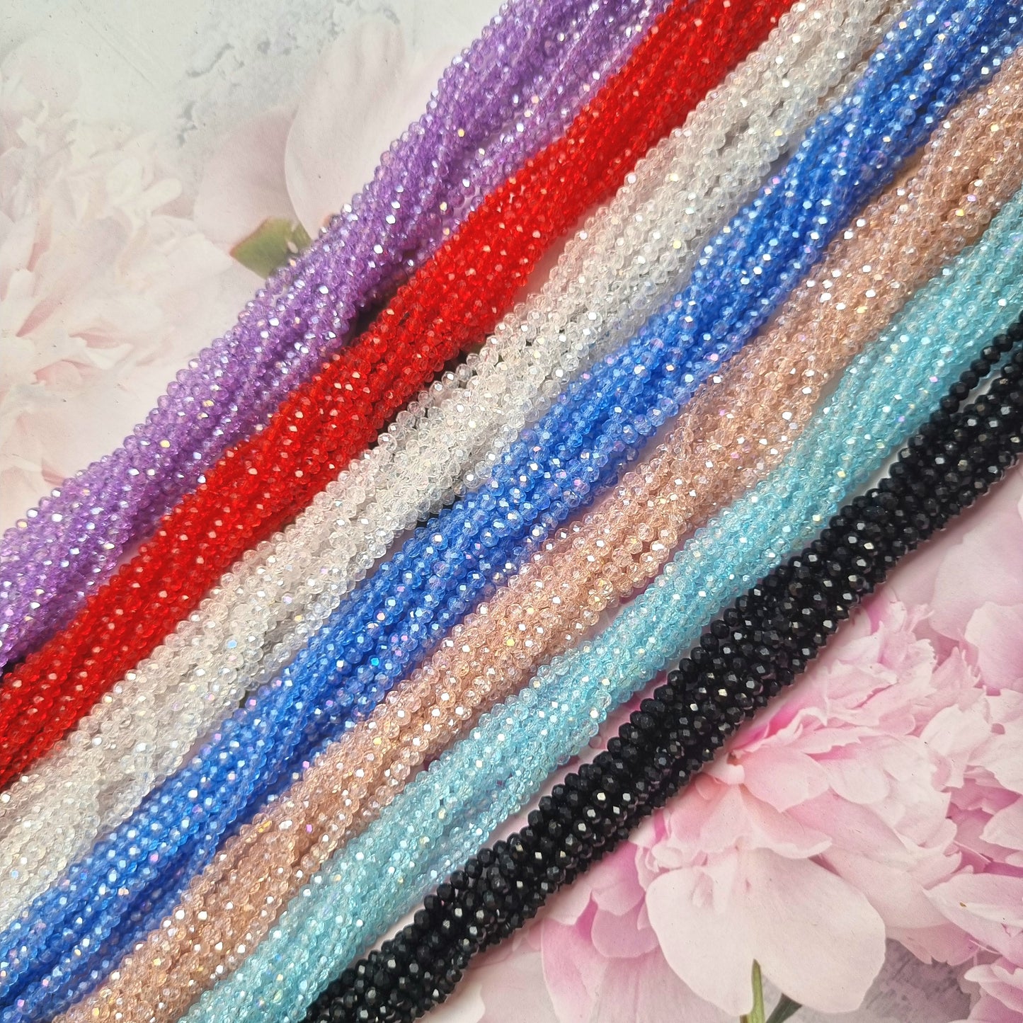 Crystal Glass Beads (4mm)