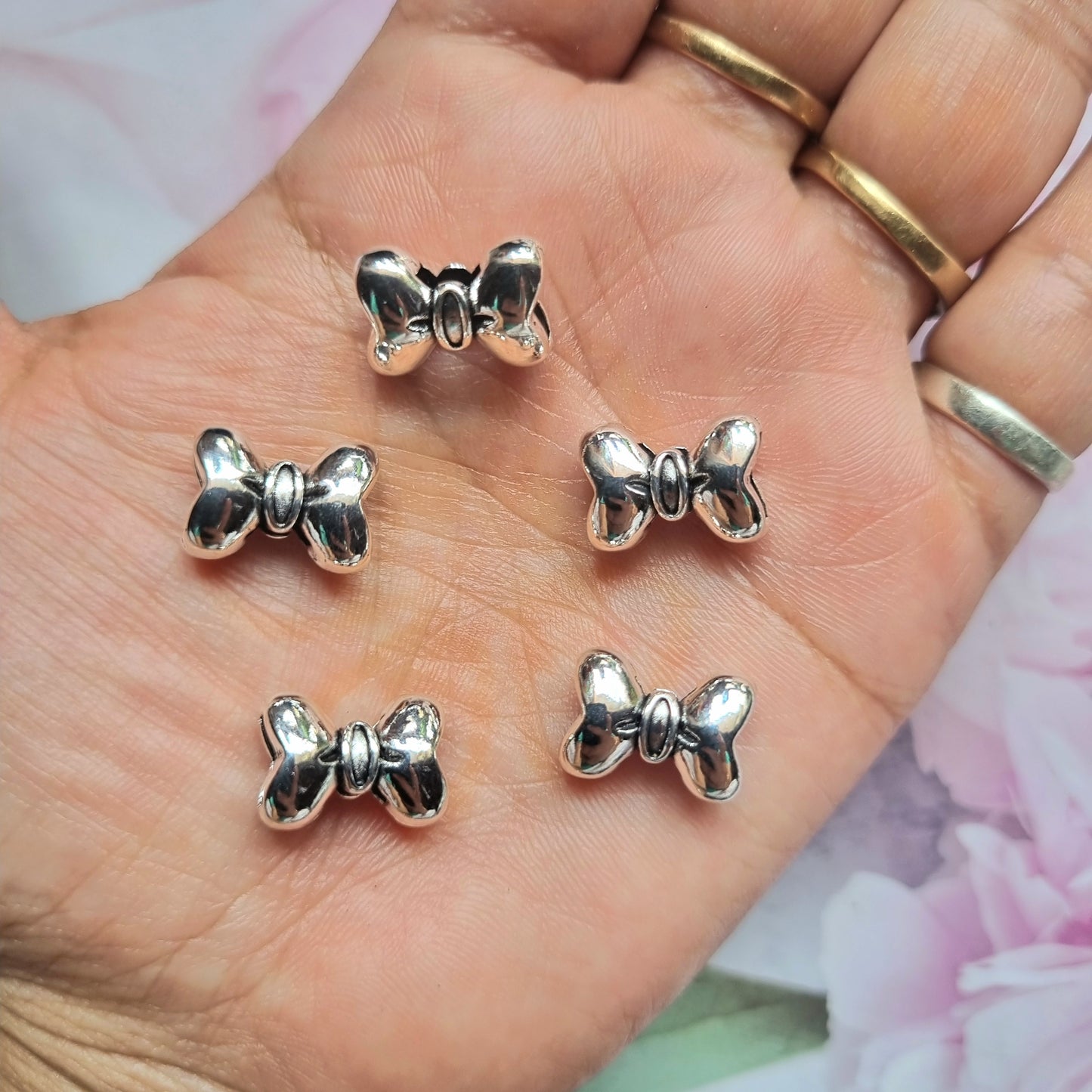 Metal Charms - Bow
