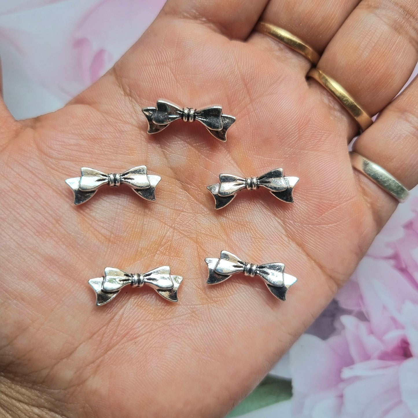 Metal Charms - Bow