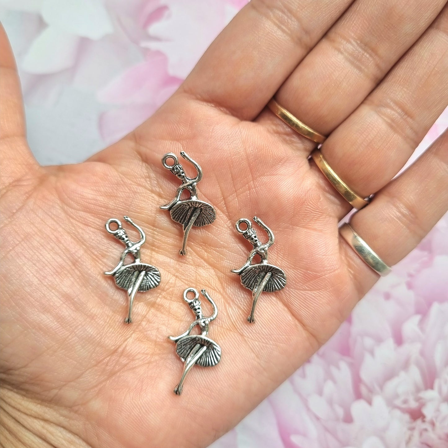 Metal Charms - Ballerina