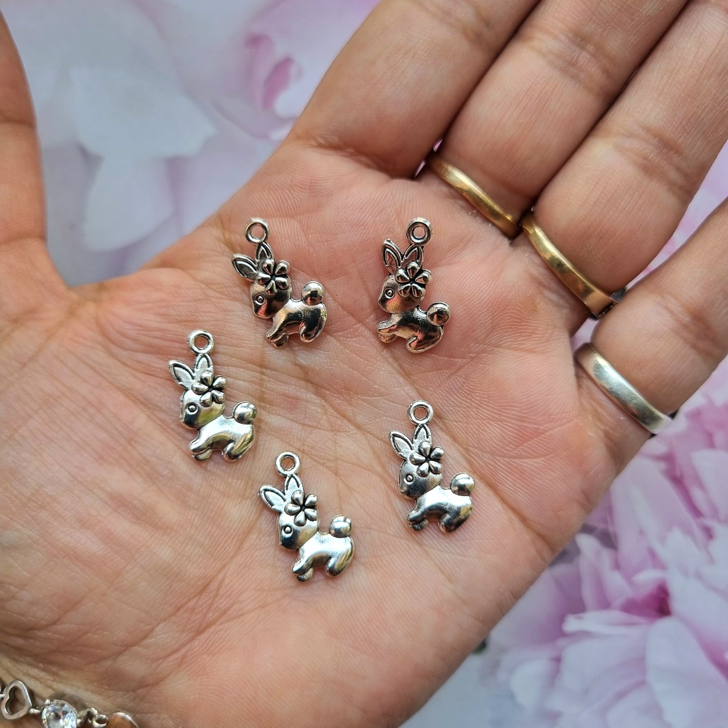 Metal Charms - Rabbit