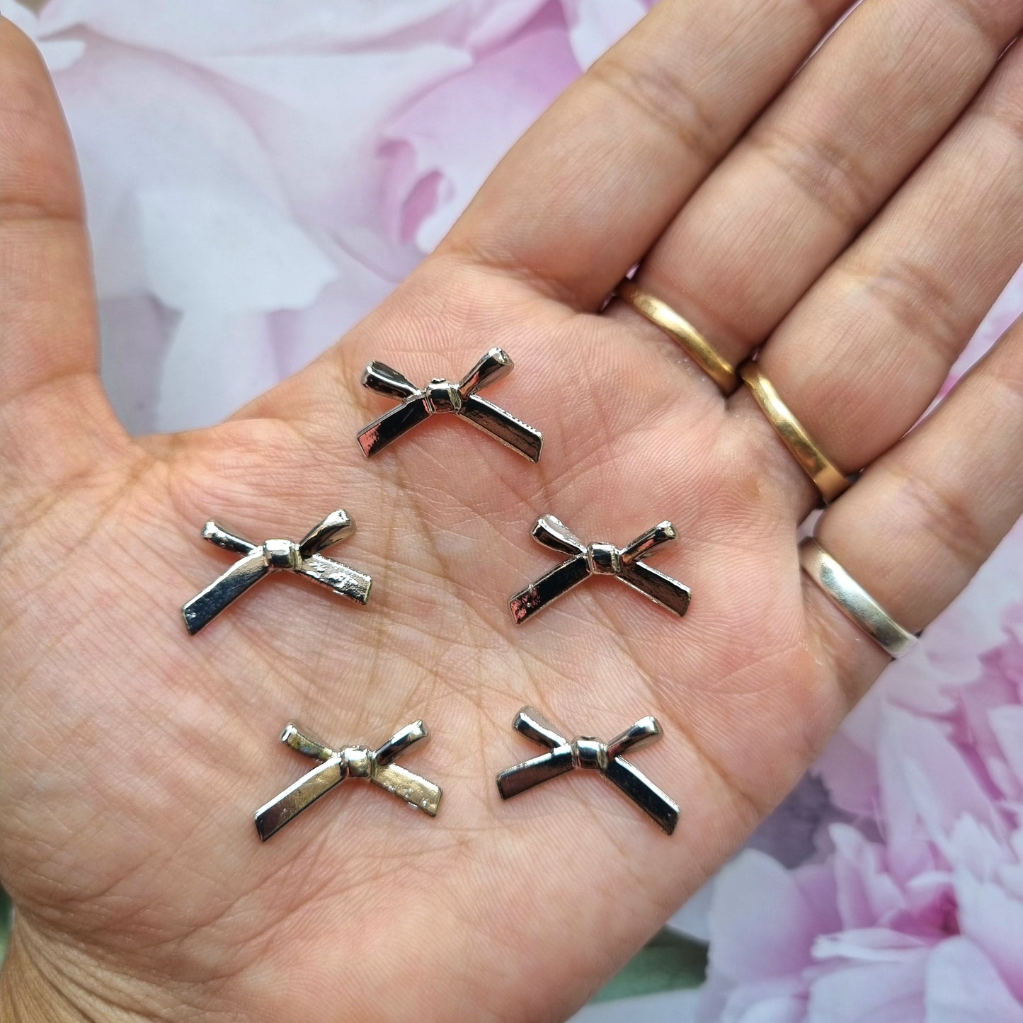 Metal Charms - Bow Bead
