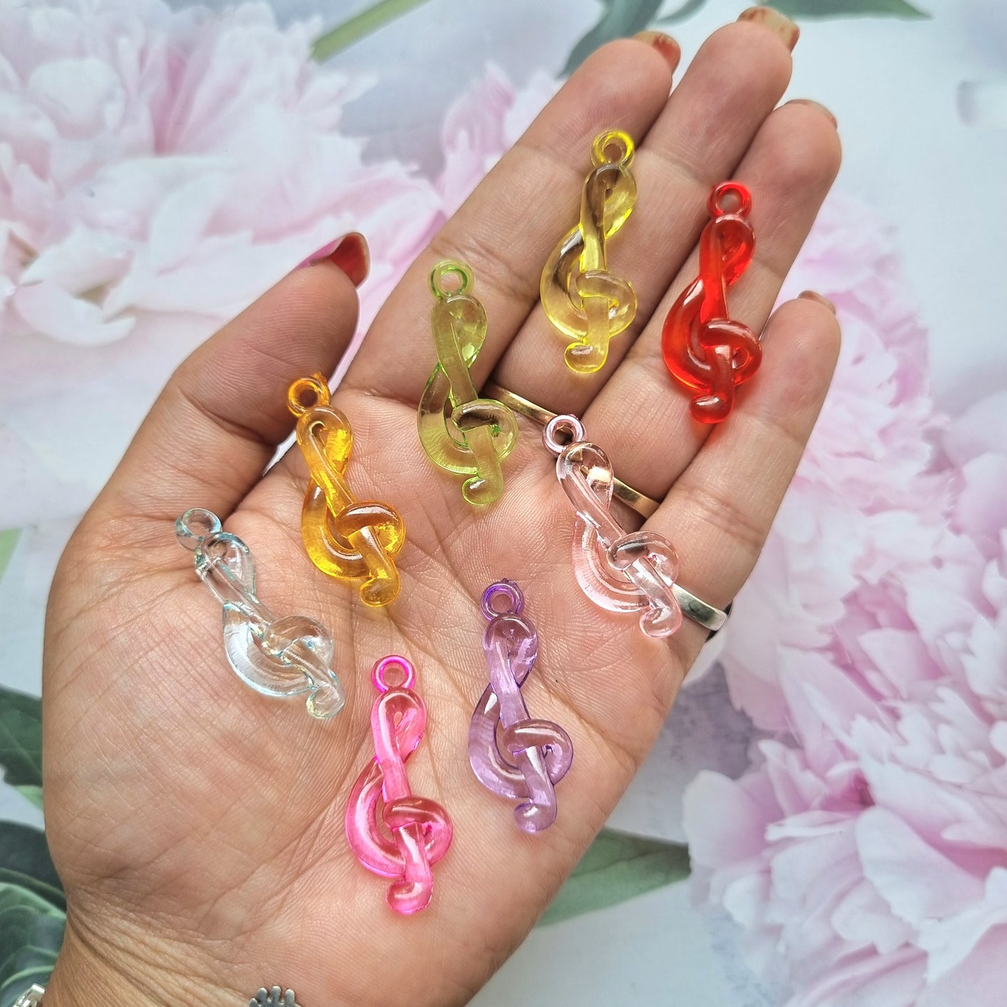 Acrylic Music Sign Charms