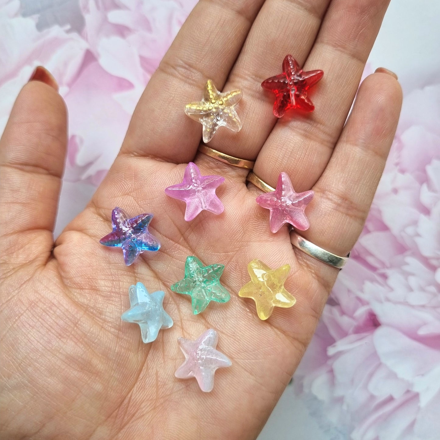 Glass Beads - Starfish