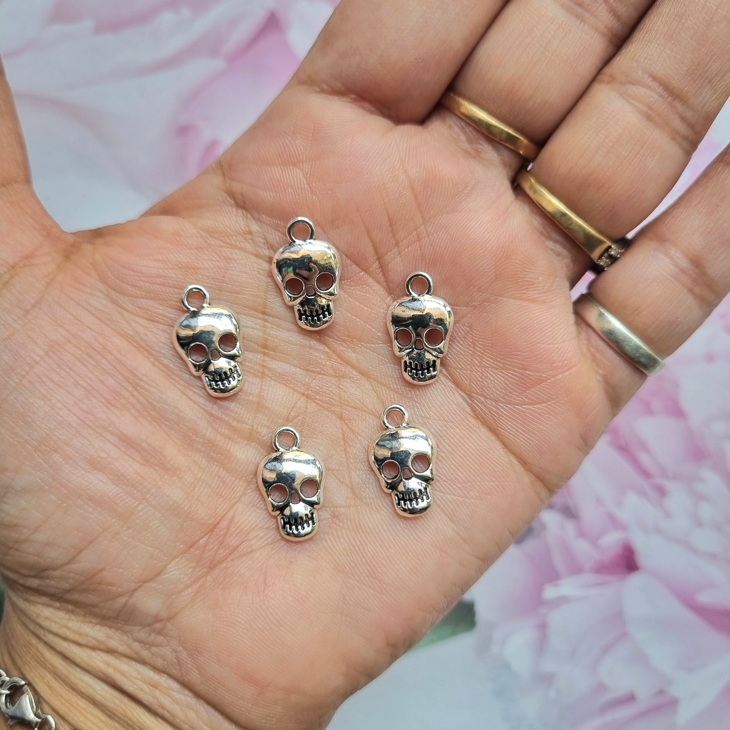 Metal Charms - Skull
