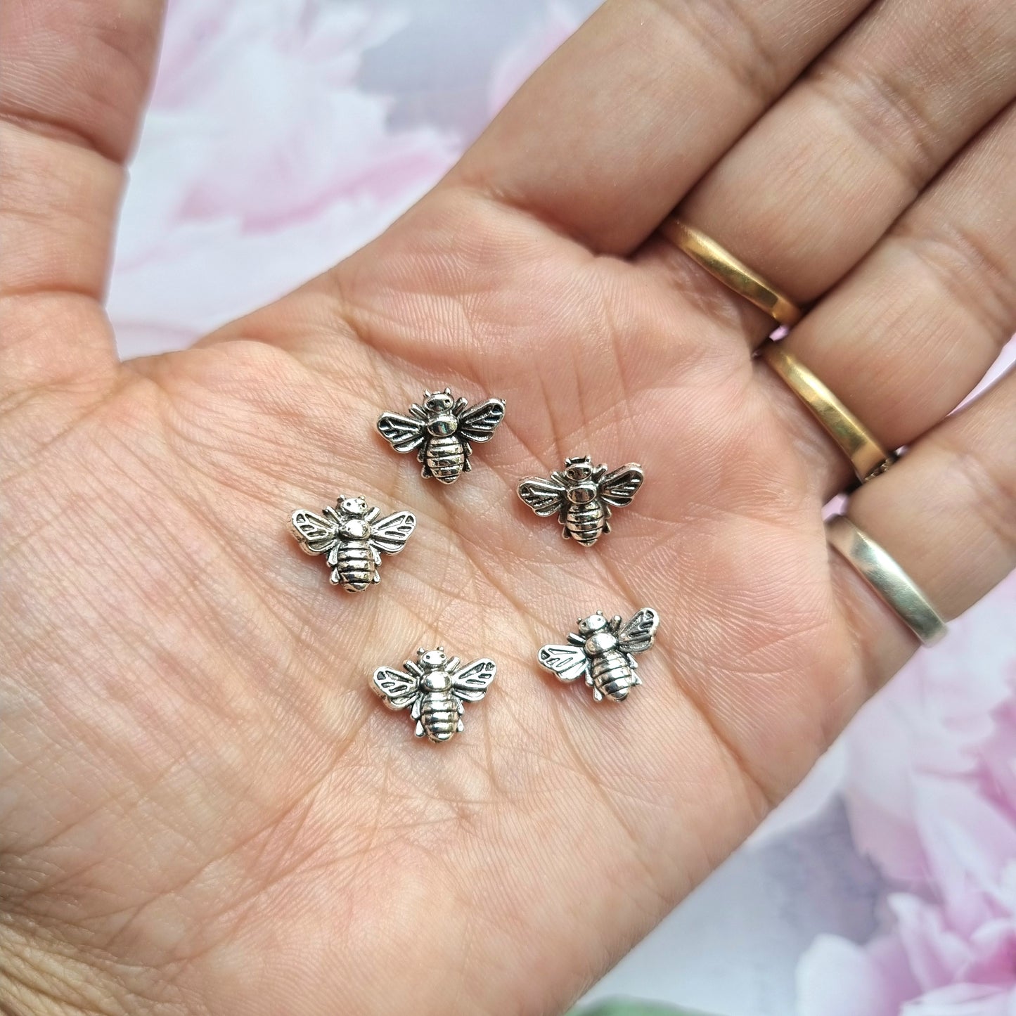 Metal Charms - Bee Beads