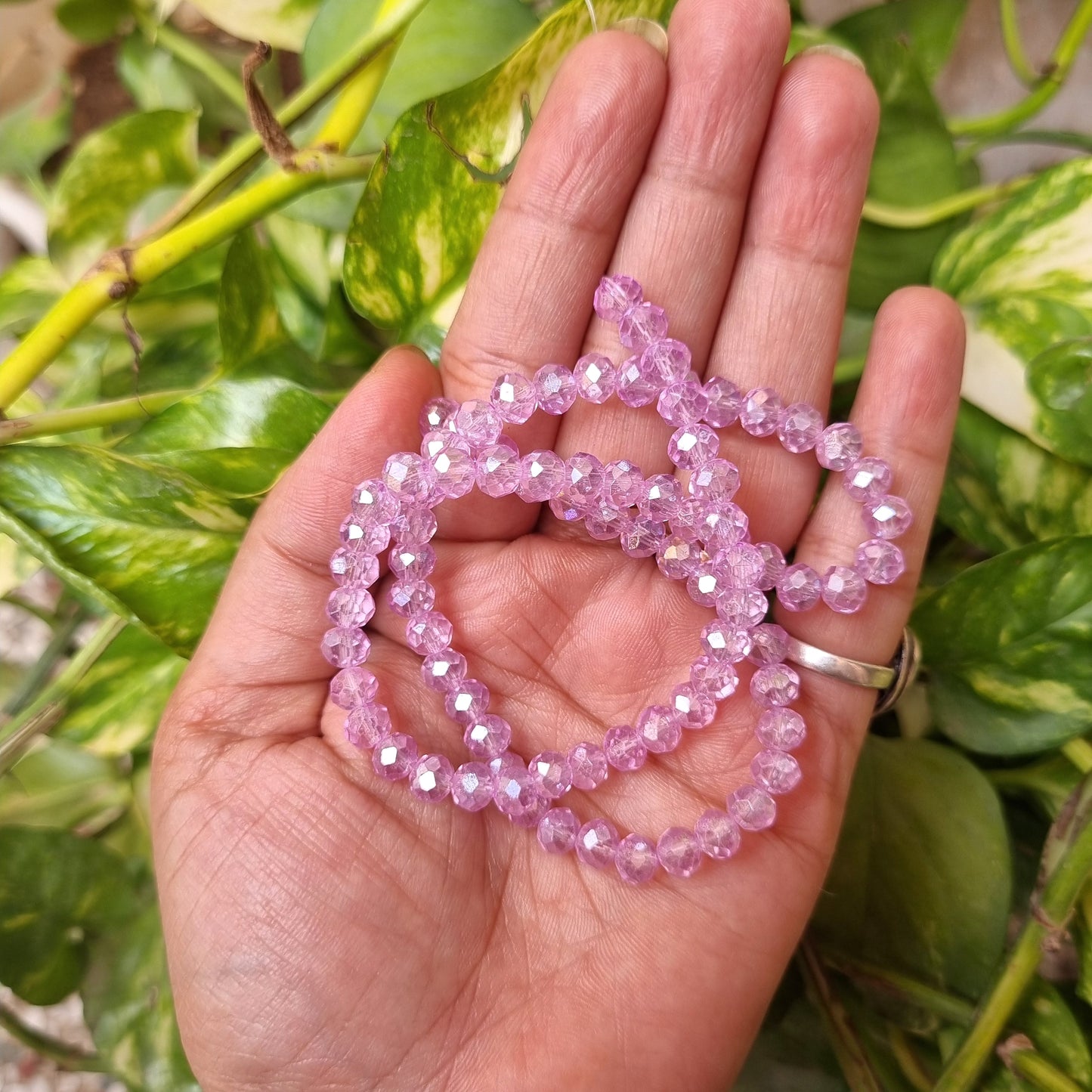 Crystal Glass Beads (6mm)