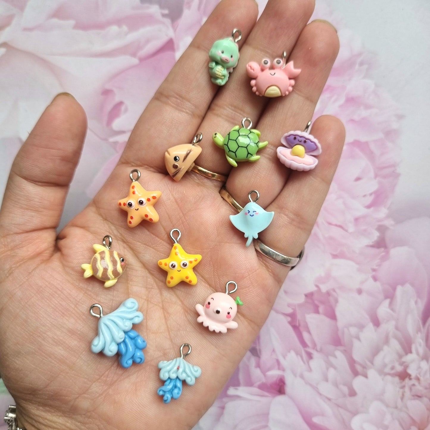 Resin Charms - Sea Creatures