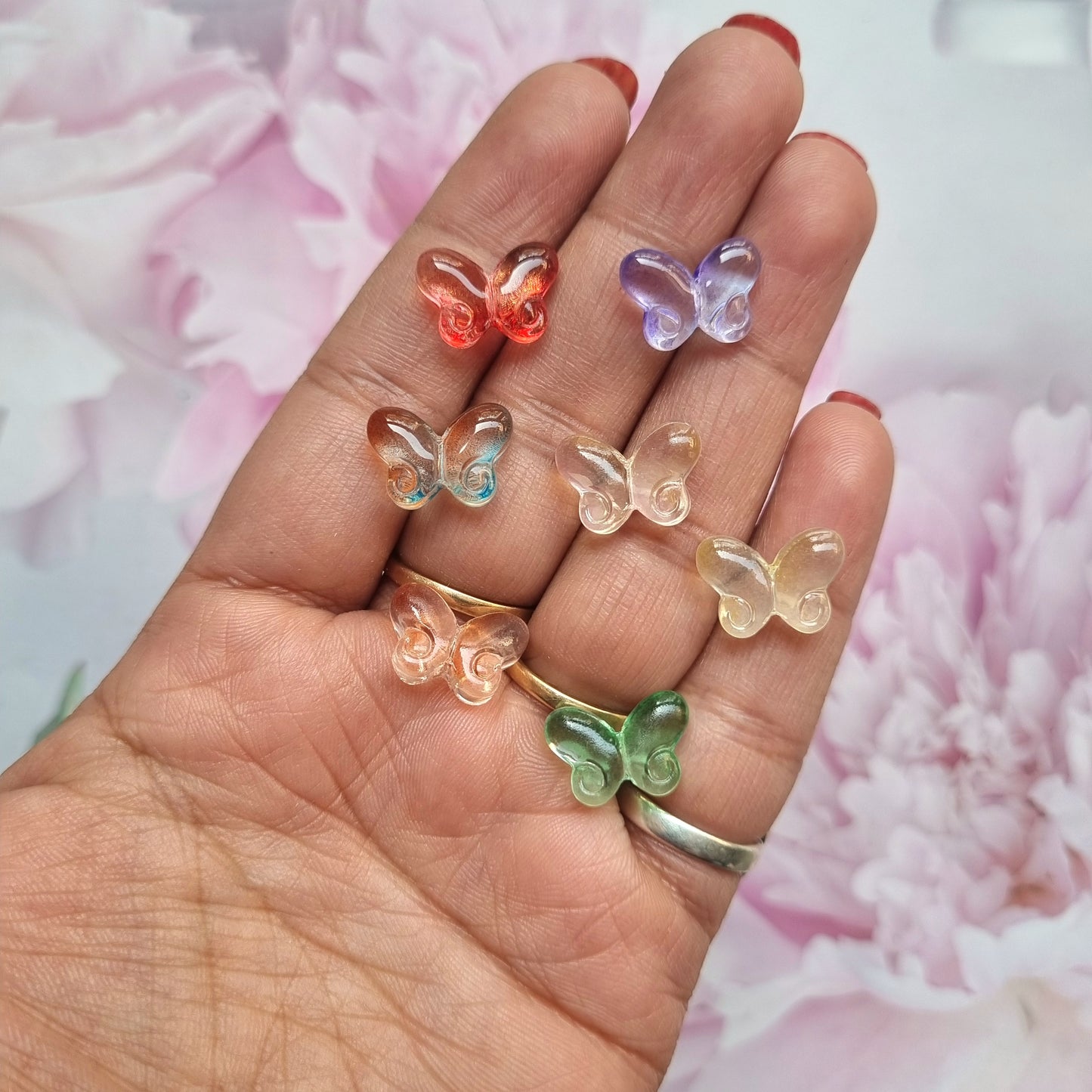 Glass Beads - Butterfly