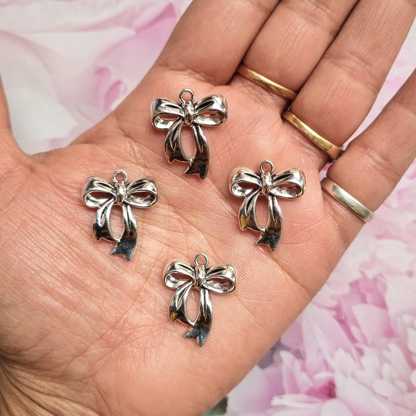 Metal Charms - Bow
