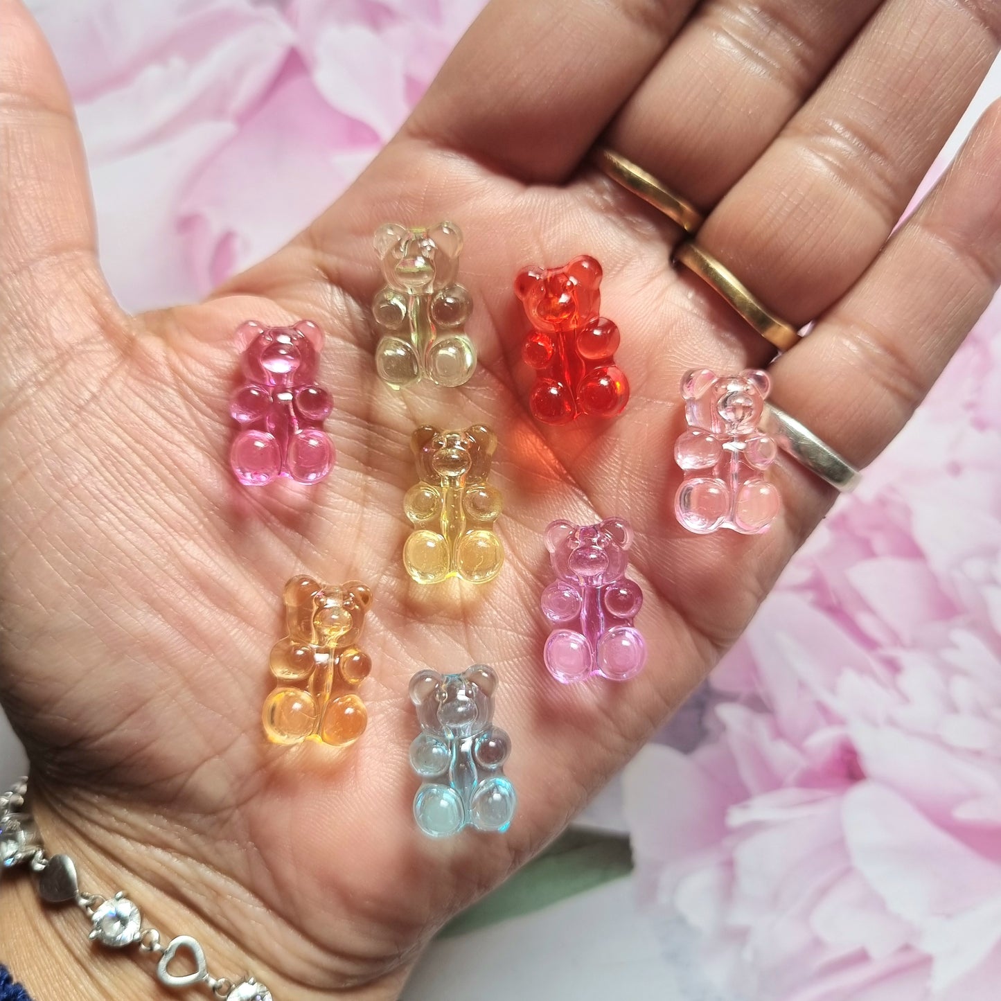 Acrylic Gummy Bear Beads