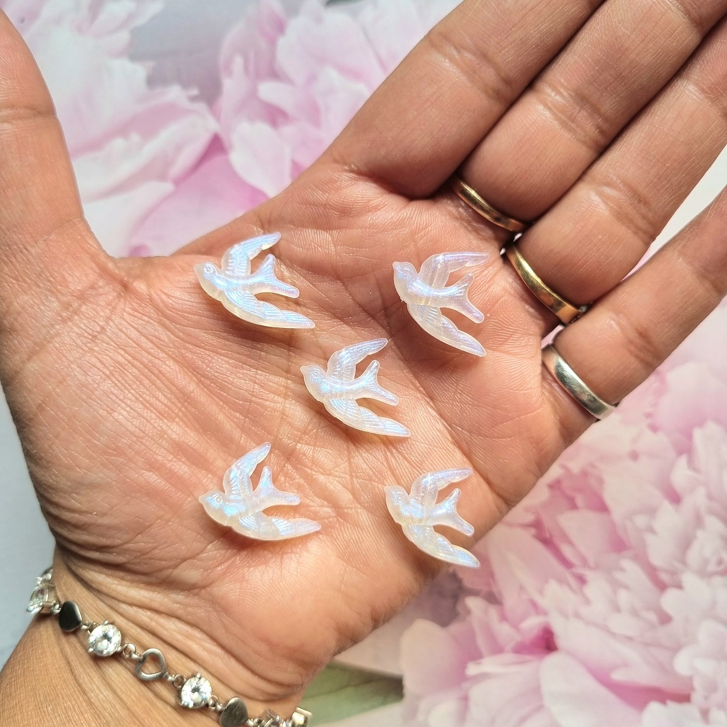 Acrylic Glitter Beads