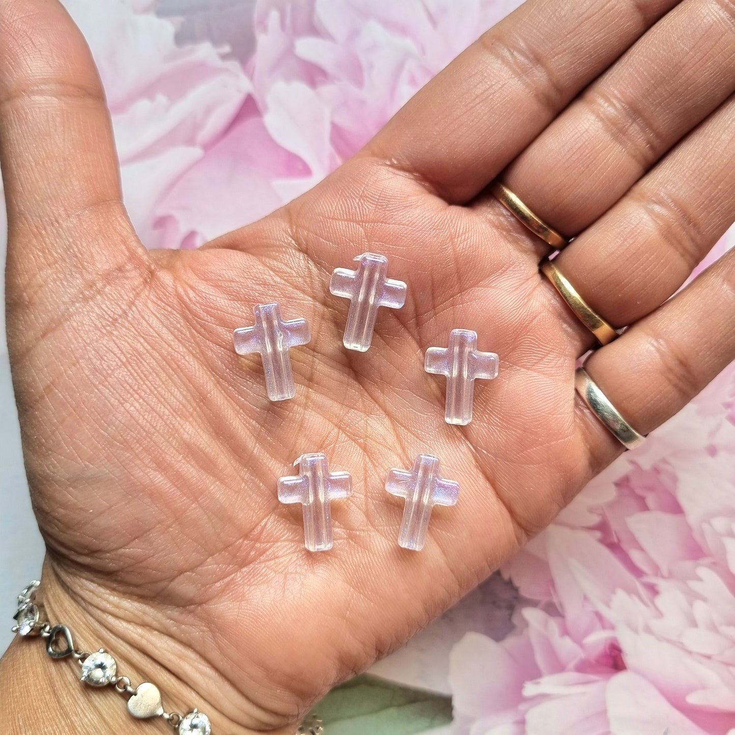 Acrylic Glitter Beads