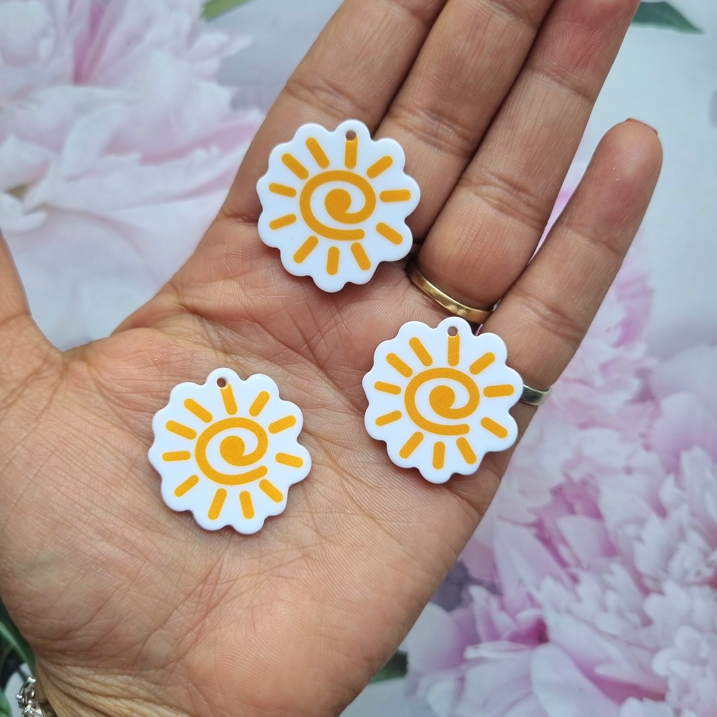 Acrylic Printed Pendant - Sun