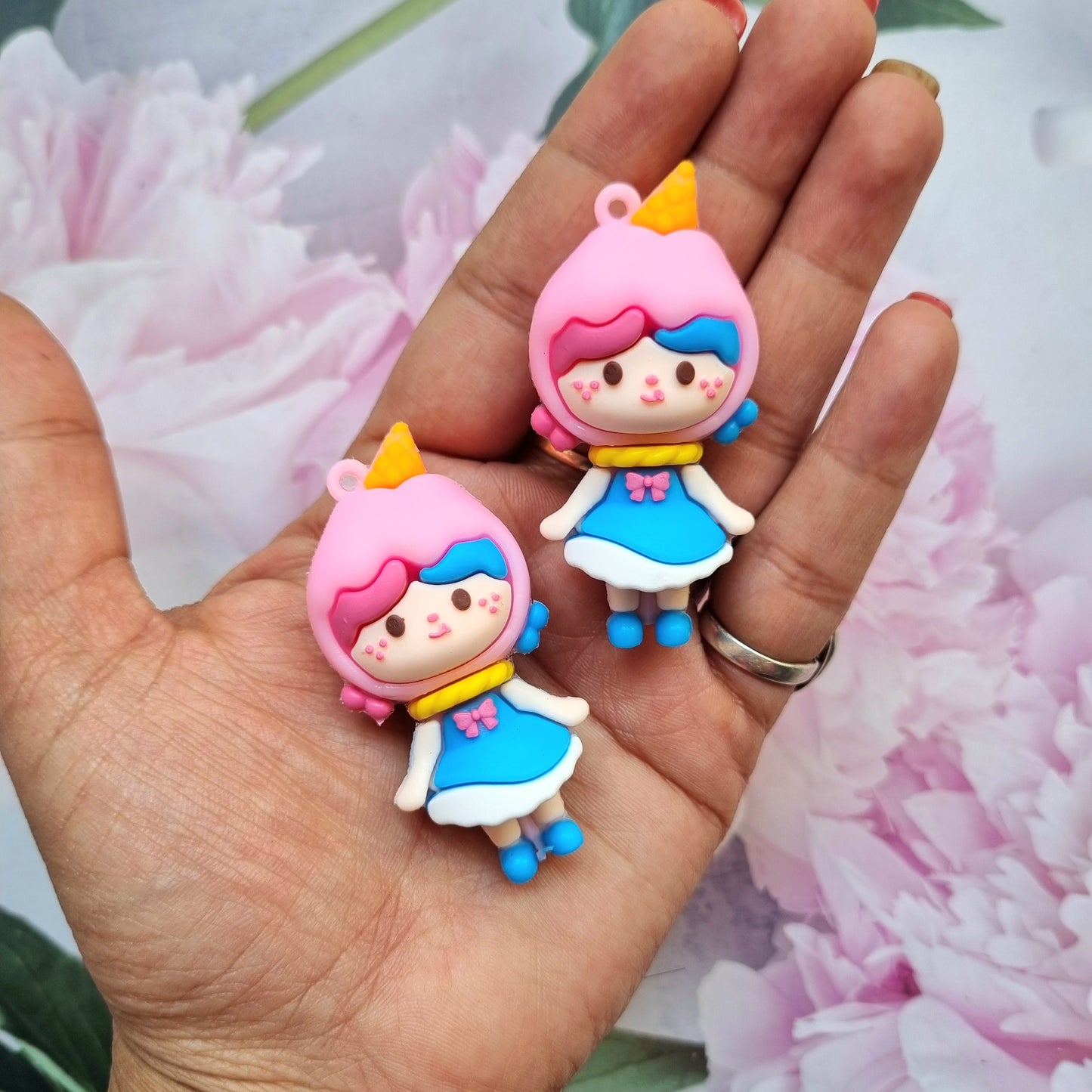 Silicon Charms - Ice-cream Girl