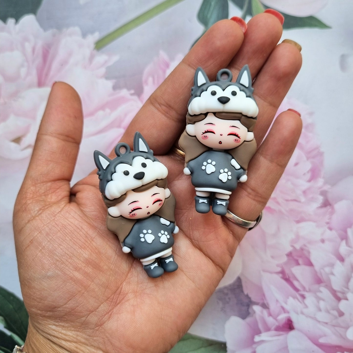Silicon Charms - Chinese Zodiac Girl