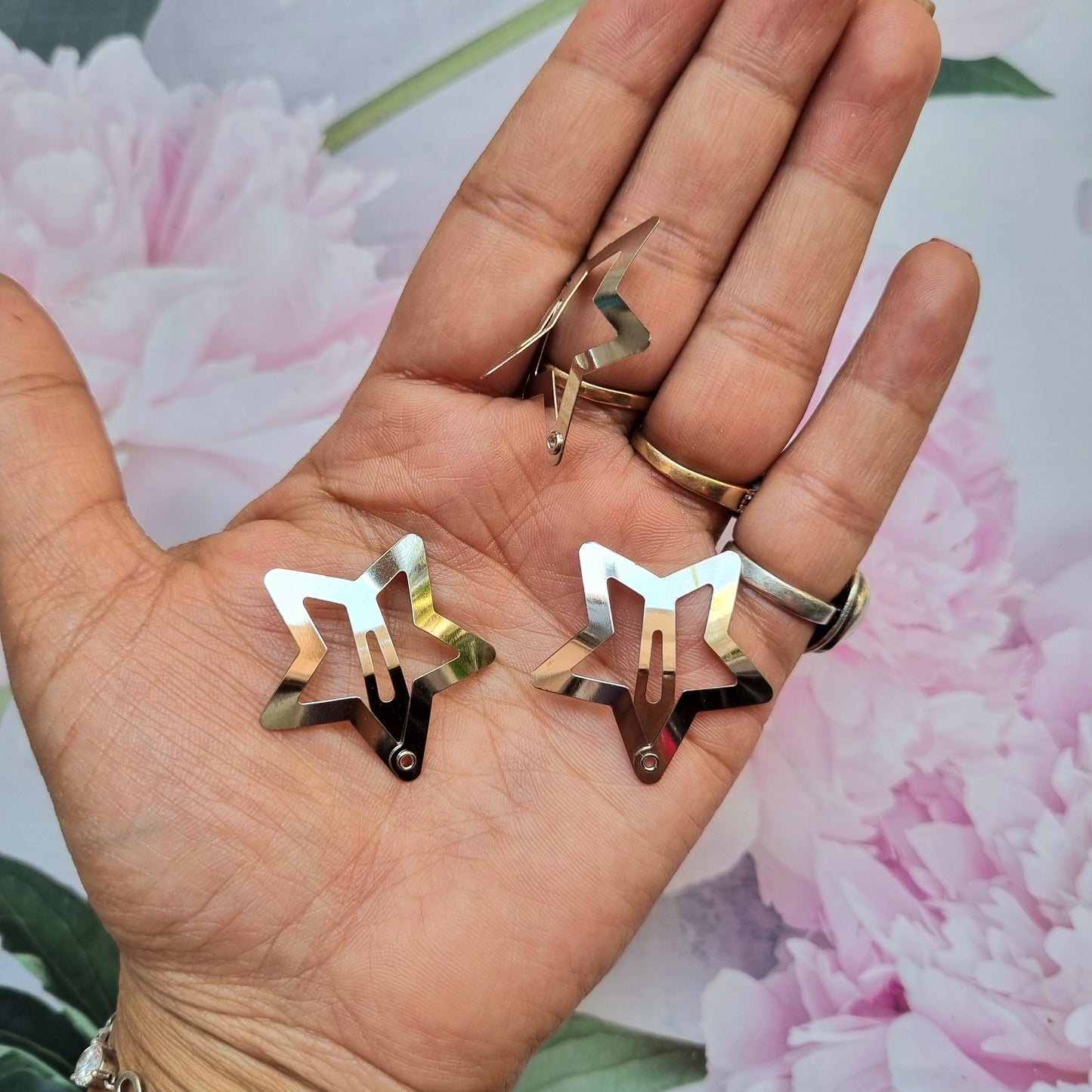 Star Hair Clips / Snap Clip / Tic Tac