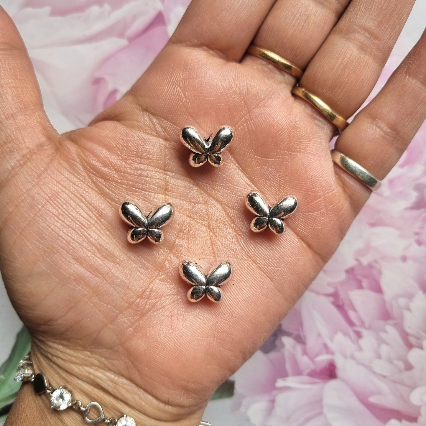 Metal Beads - Butterfly