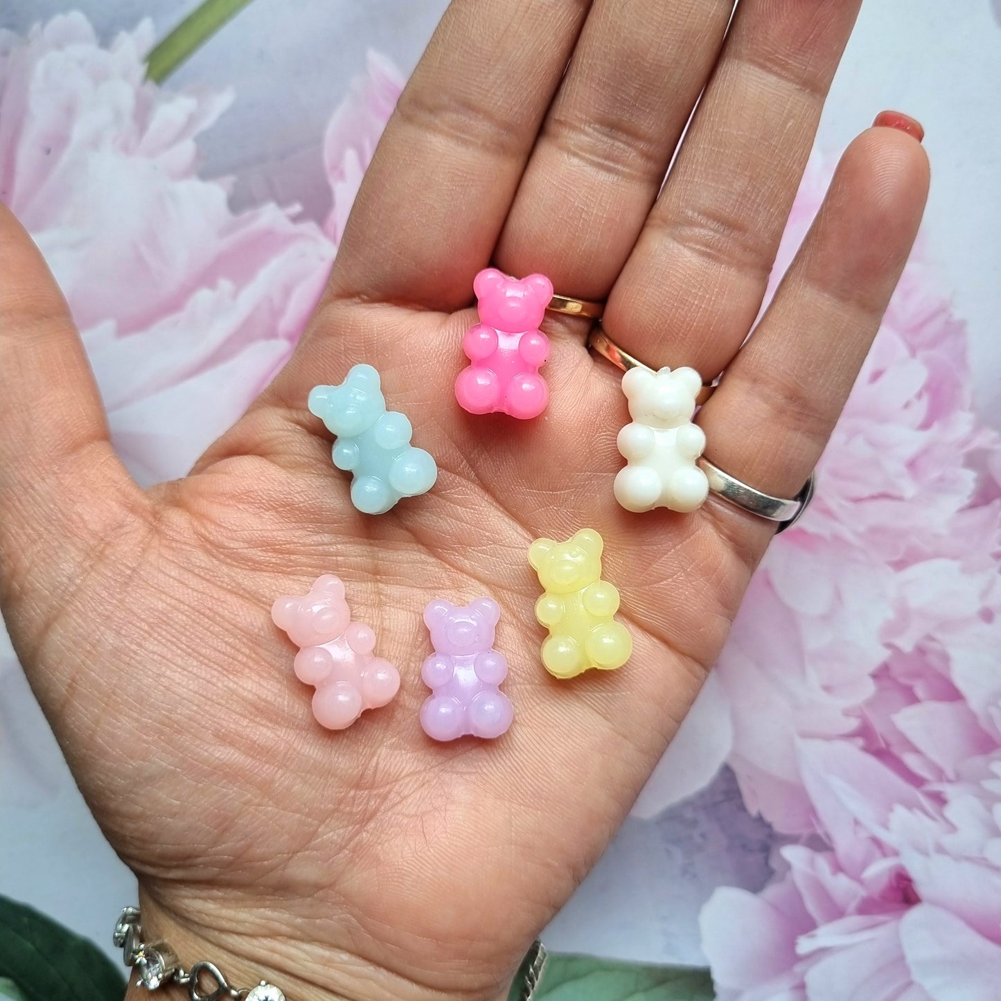 Jelly Teddy Beads
