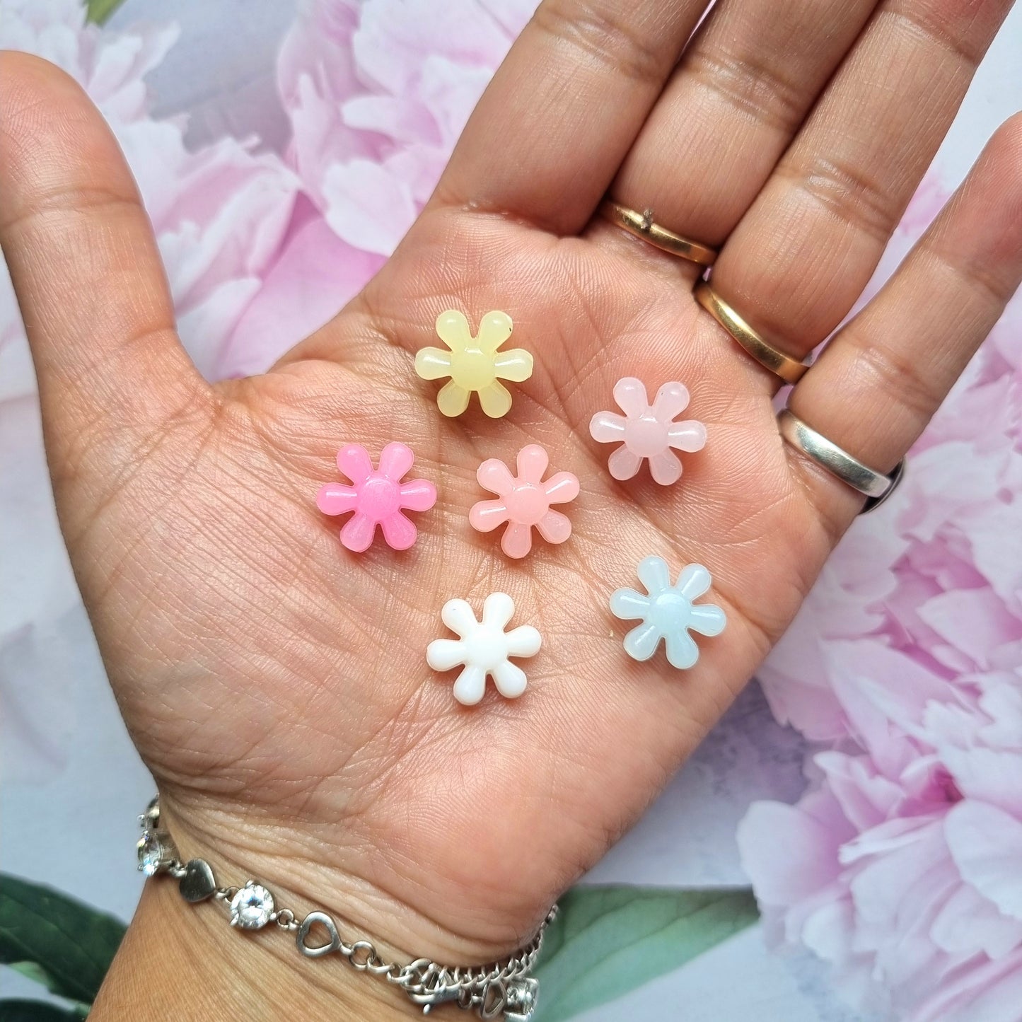 Jelly Flower Beads
