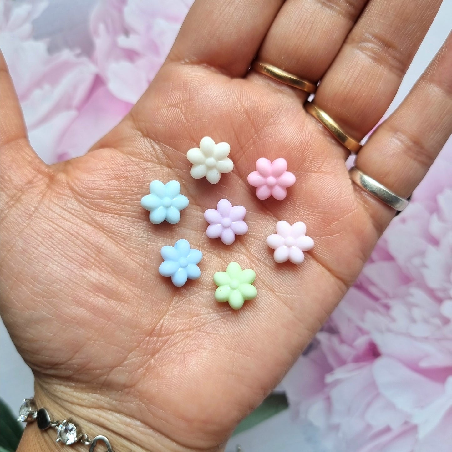 Pastel Flower Beads