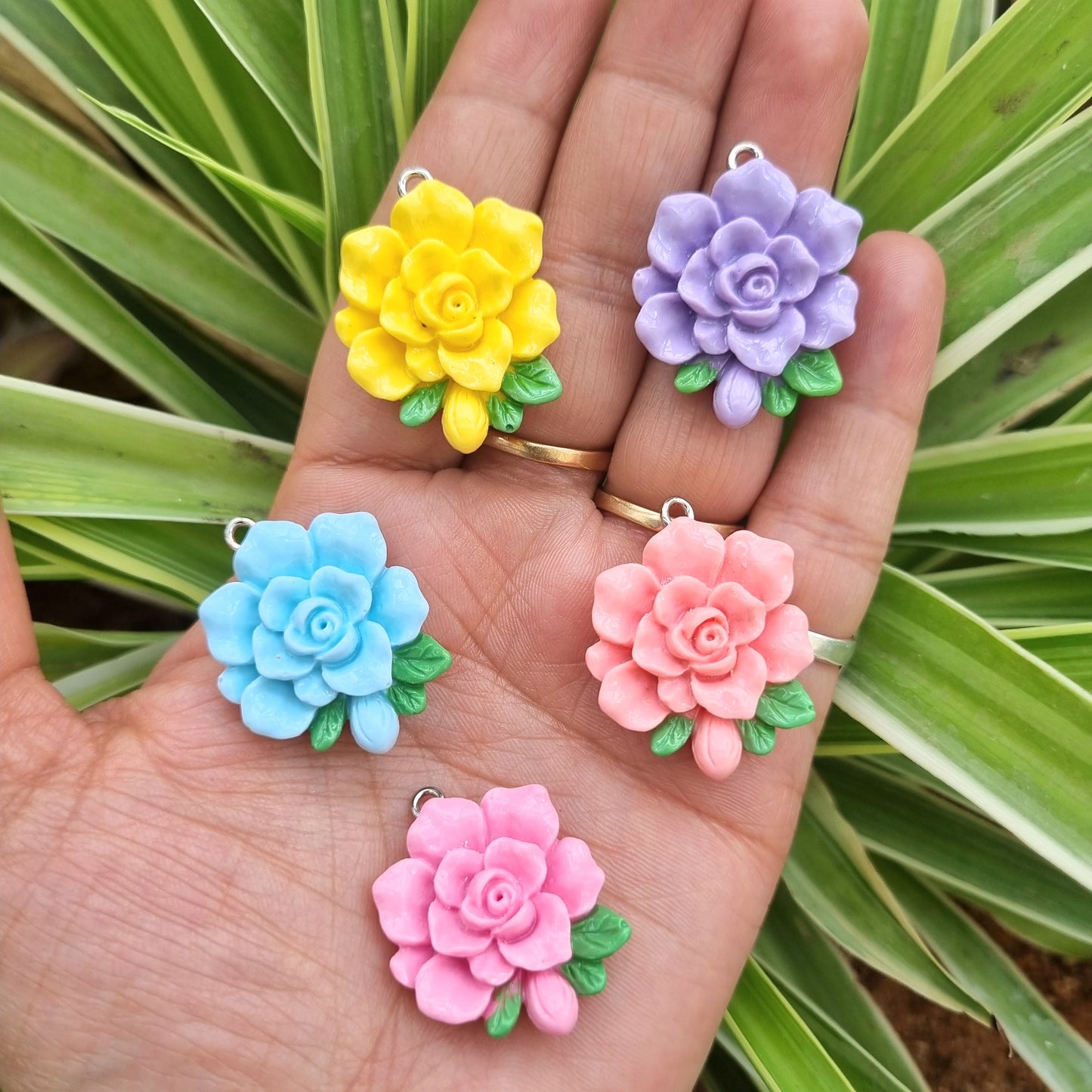 Resin Charms - Flower