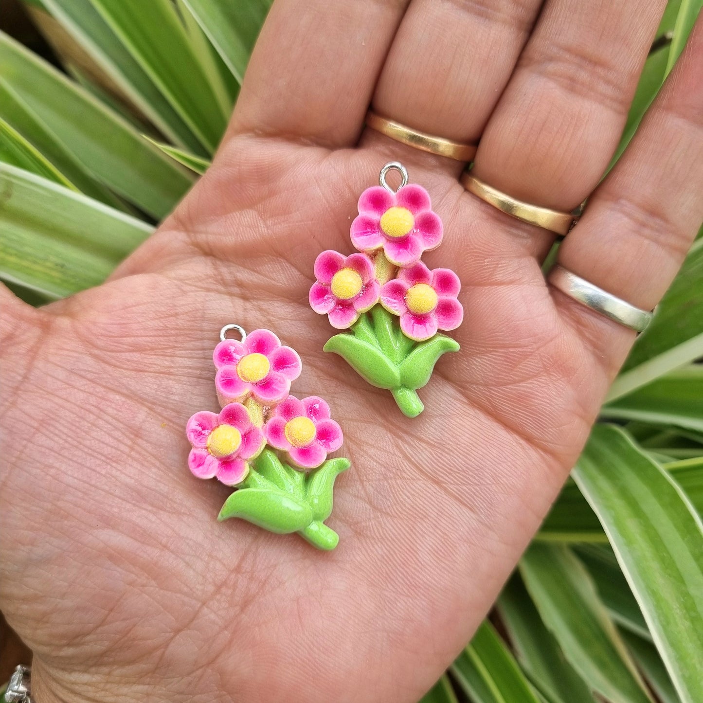 Resin Charms - Flower