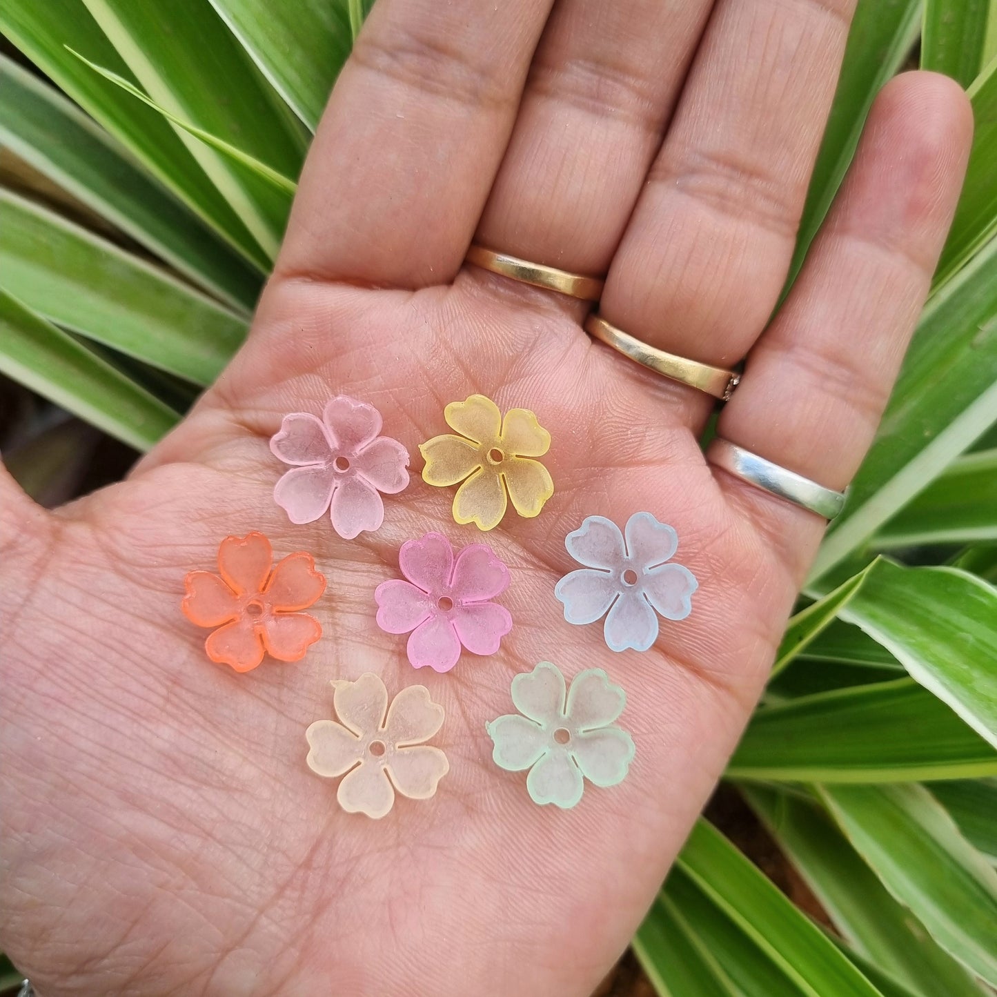 Acrylic Frost Flower Caps