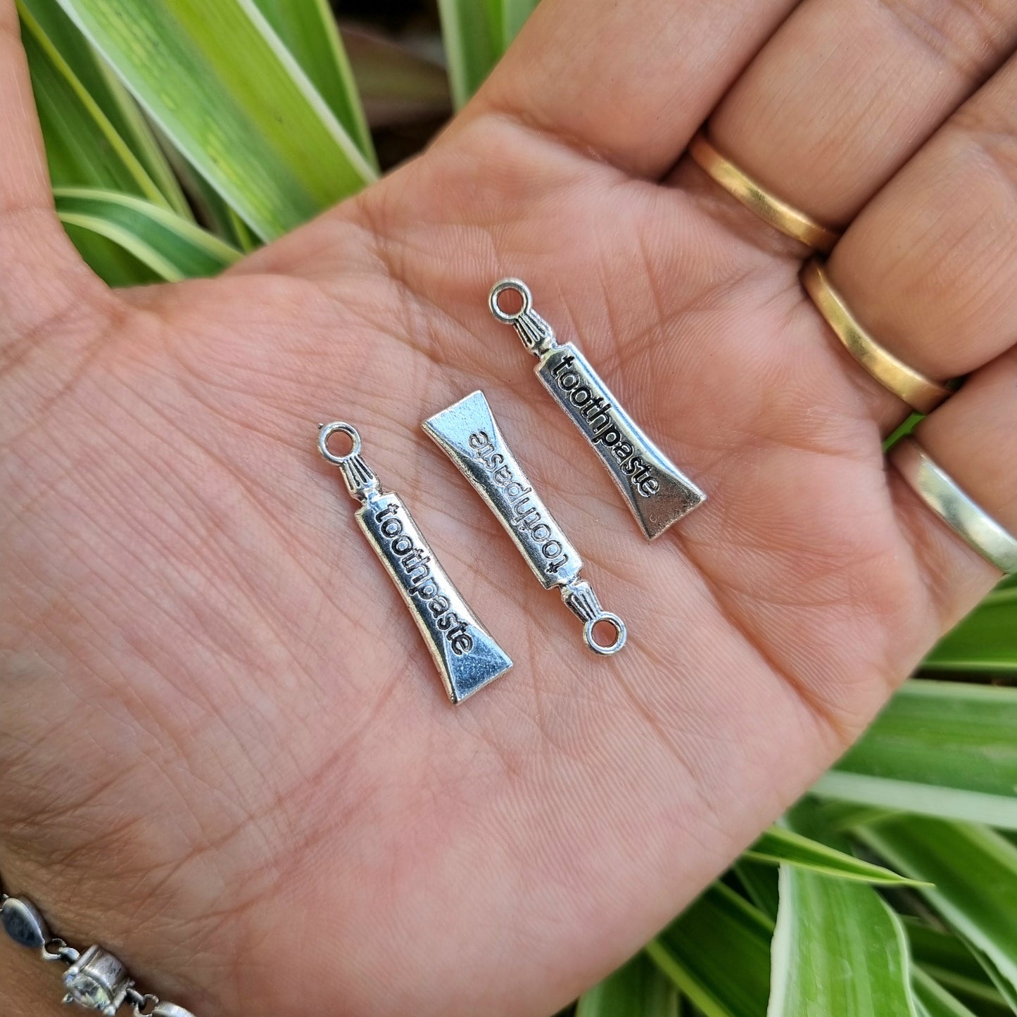 Metal Charms - Toothpaste