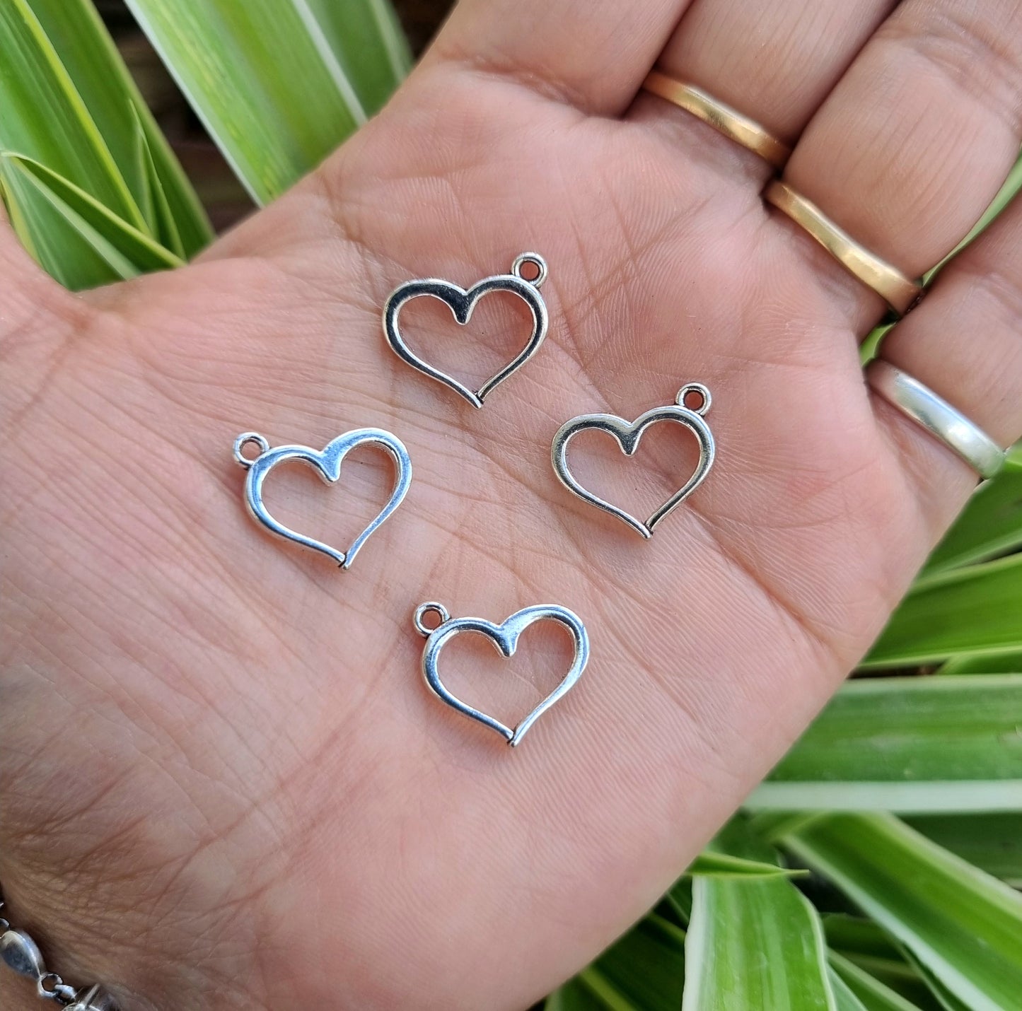 Metal Charms - Heart