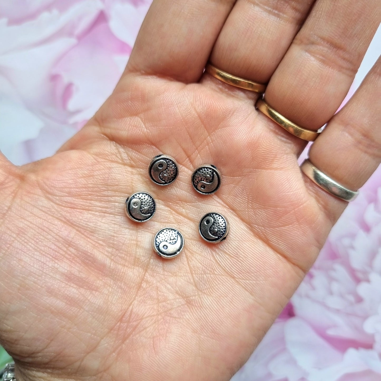 Metal Charms - YinYang