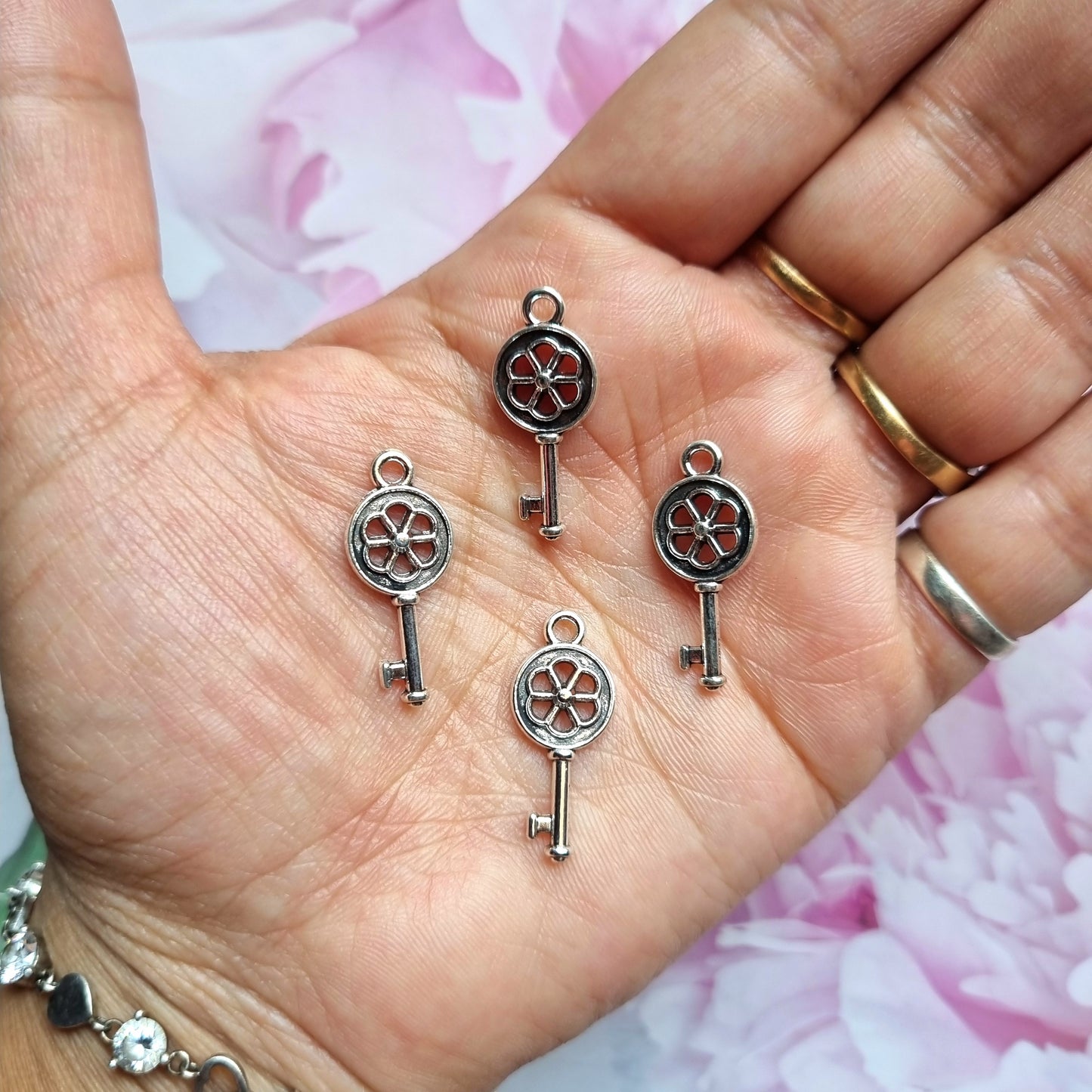 Metal Charms - Key
