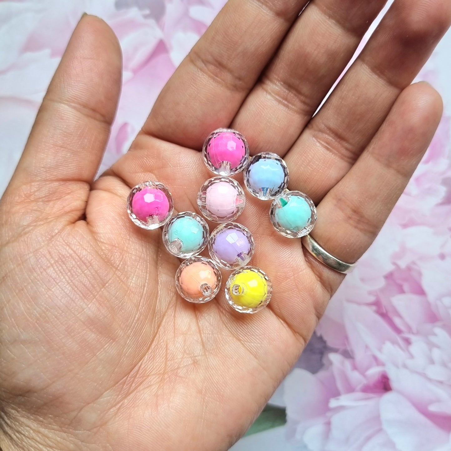 Colorful Pastel Beads (12mm)