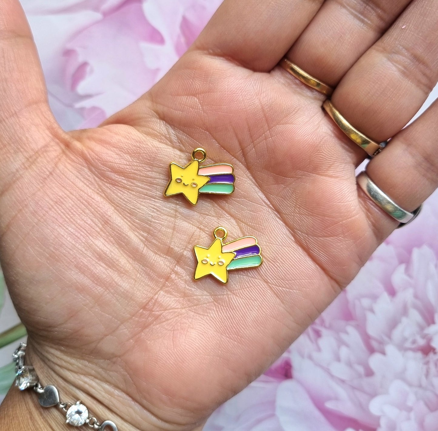 Enamel Charms - Shooting Star