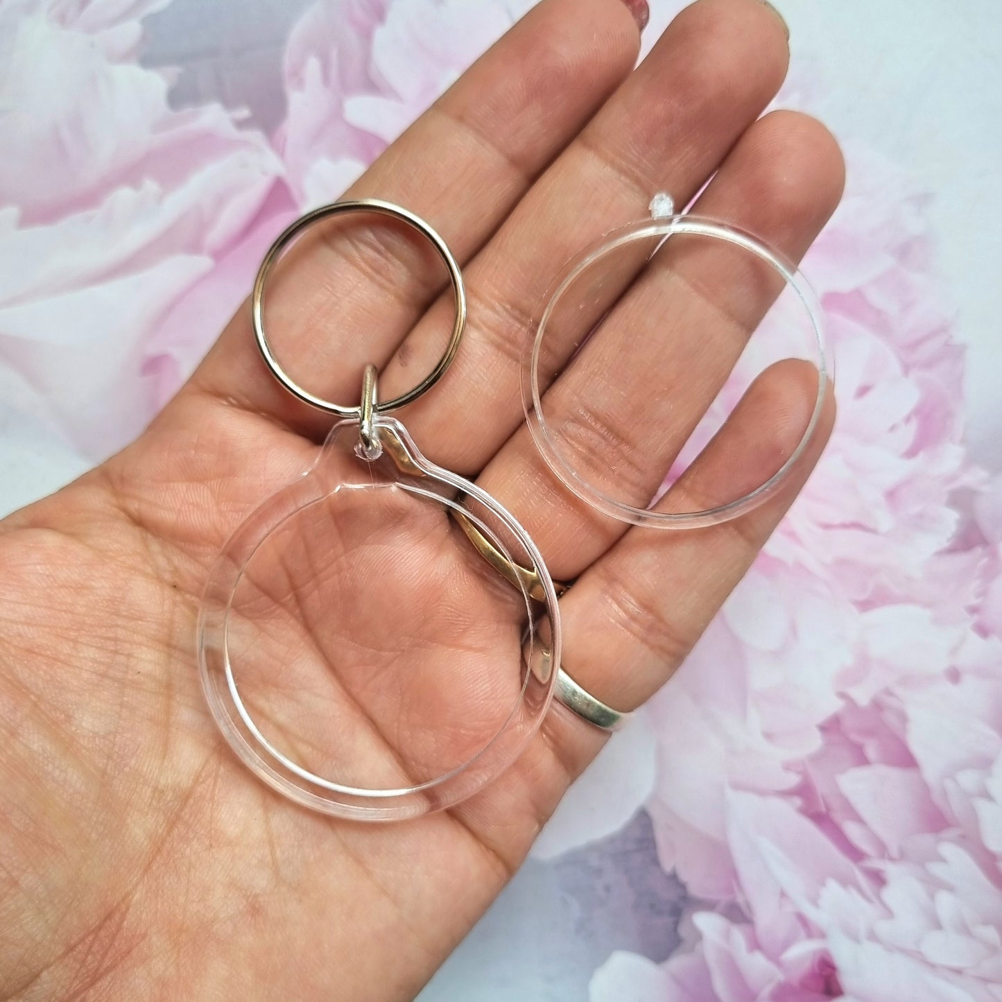 Acrylic Photo Frame Key Chain
