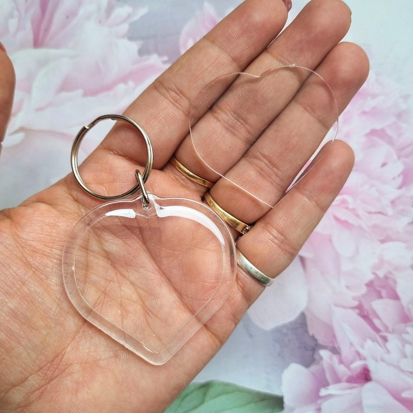 Acrylic Photo Frame Key Chain