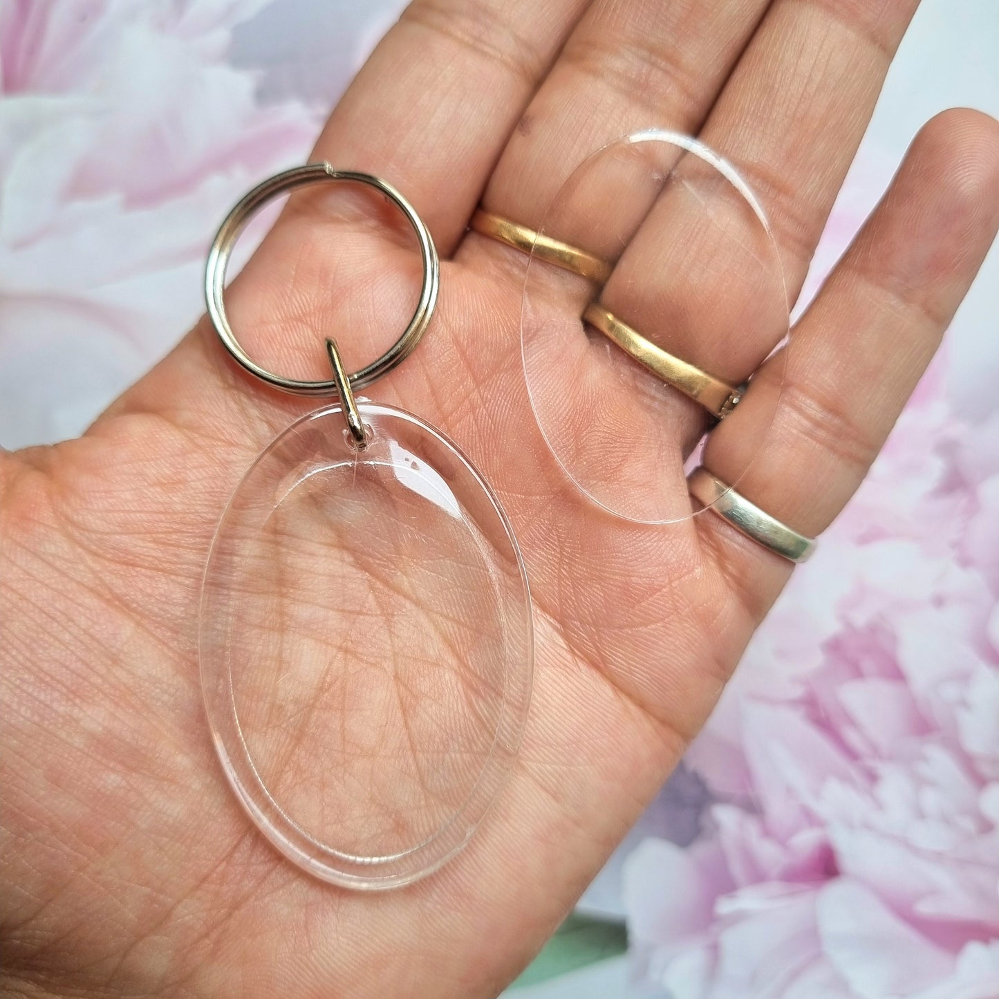 Acrylic Photo Frame Key Chain